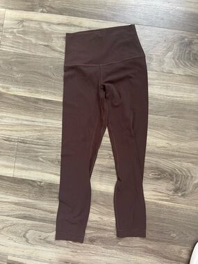 High-Waist Java Lululemon Align Leggings, 25 inch